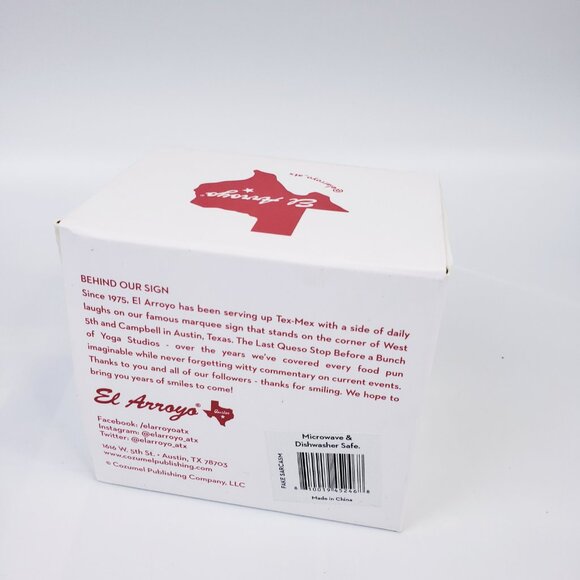 El Arroyo I Have Never Faked Sarcasm In My Life - 16oz Ceramic Mug - Picture 3 of 3